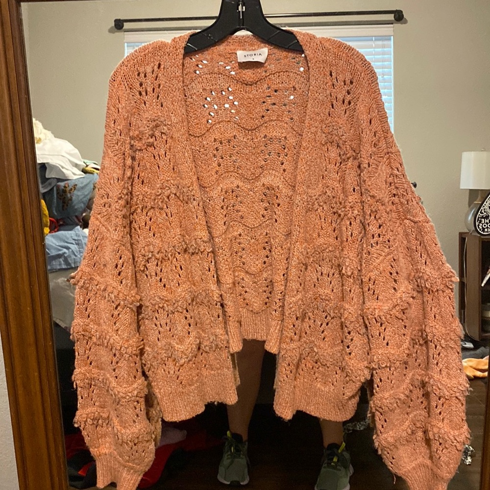 Coral Cardigan